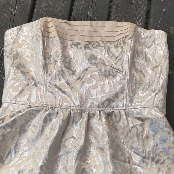 🦅 AE Sweetheart Metallic Jacquard Dress - Picture 3 of 12